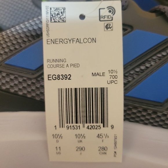 adidas Running Energyfalcon    Size 11 - Picture 8 of 10